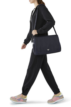 Logo Nylon Changing Bag